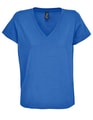 Dames T-Shirt Sols V-Neck Regent Royal Blue
